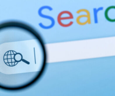 Find dump truck work online - Google search bar