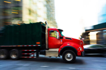 Free Dump truck checklist - dump truck in the city