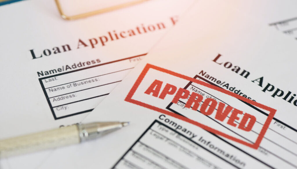 What Are Commercial Vehicle Loan Qualifications - Loan Applications with Approved stamp
