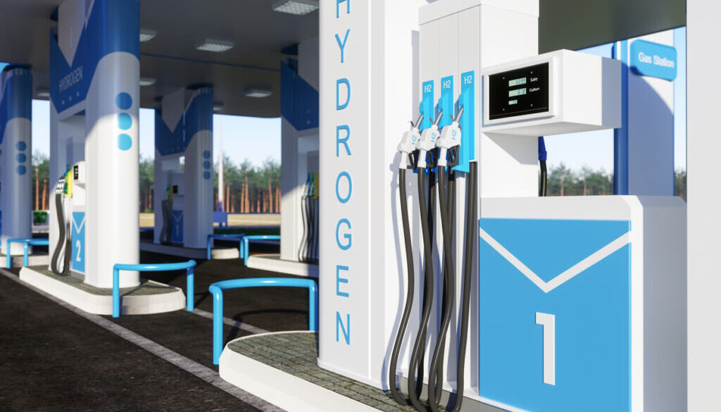 Hydrogen fueled trucks - a worthwhile journey to zero emissions - hydrogen fueling station
