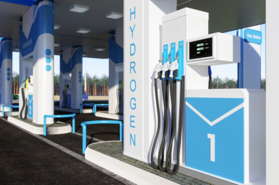 Hydrogen fueled trucks - a worthwhile journey to zero emissions - hydrogen fueling station