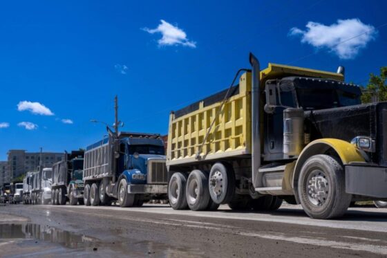 Online Dump Truck Marketplace